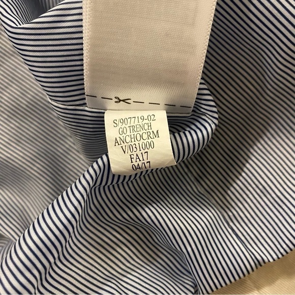 Gap 100% Cotton Trench Coat - Picture 14 of 15